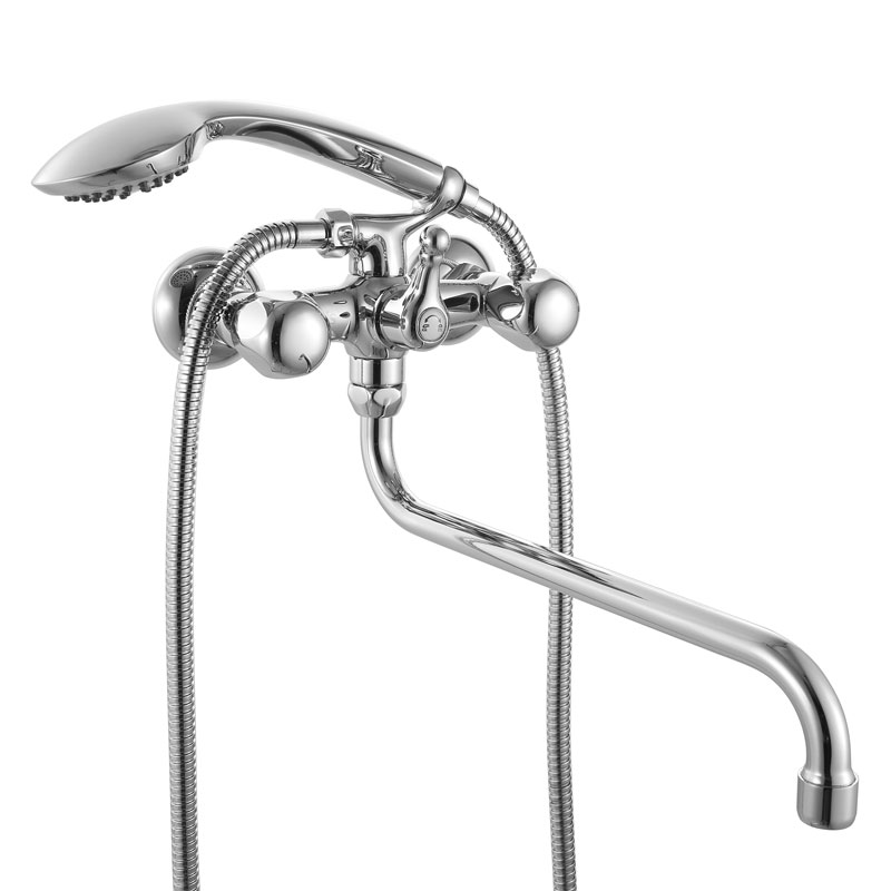 Смеситель для ванны, длинный излив, IDDIS Classic Plus CLPSBL0i10