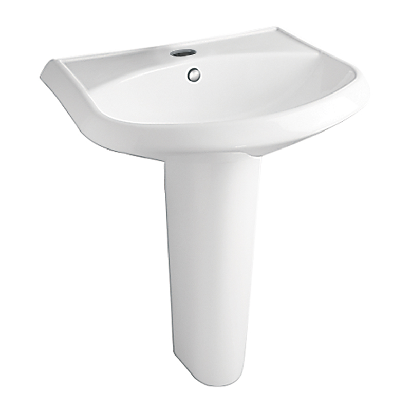 Раковина 59,5х46,5 см с пьедесталом, IDDIS SKIF SKI6000I27