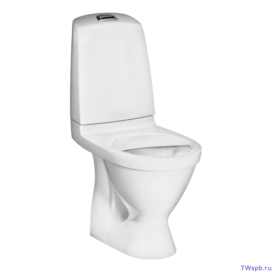 Gustavsberg Nautic 1510 Hygienic Flush Безободковый унитаз GB111510201205