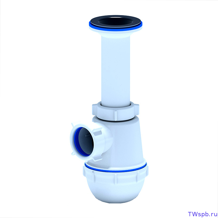 A0500 Сифон АНИ Грот 1 1/2*40 для мойки