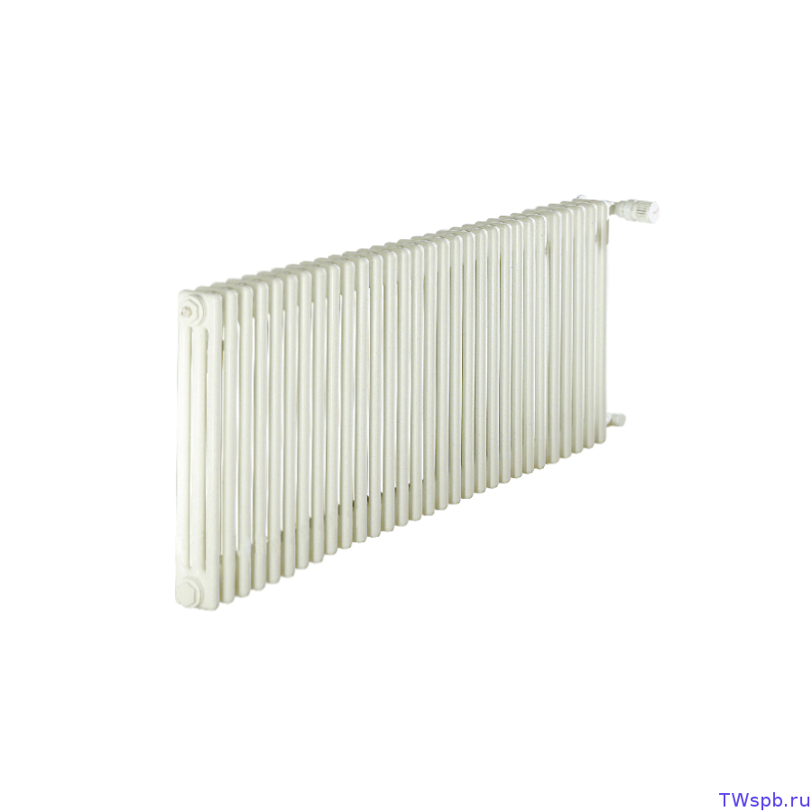 Стальной трубчатый радиатор Zehnder Charleston 3037/30 №1270/№7610 3/4"; RAL 9016
