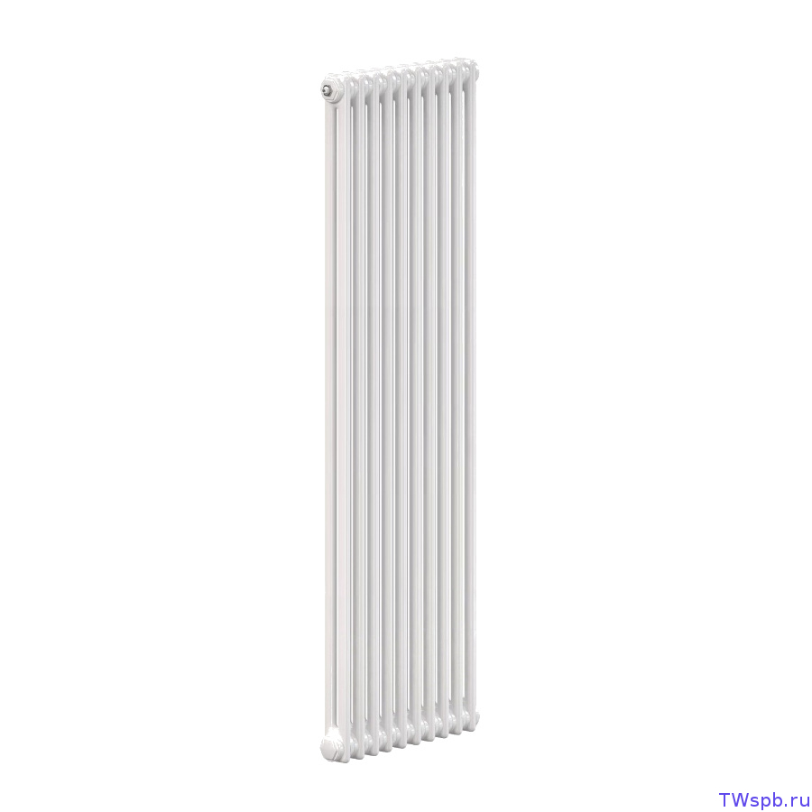 Стальной трубчатый радиатор Zehnder Charleston 2180/10 №1270/№7610 3/4"; RAL 9016