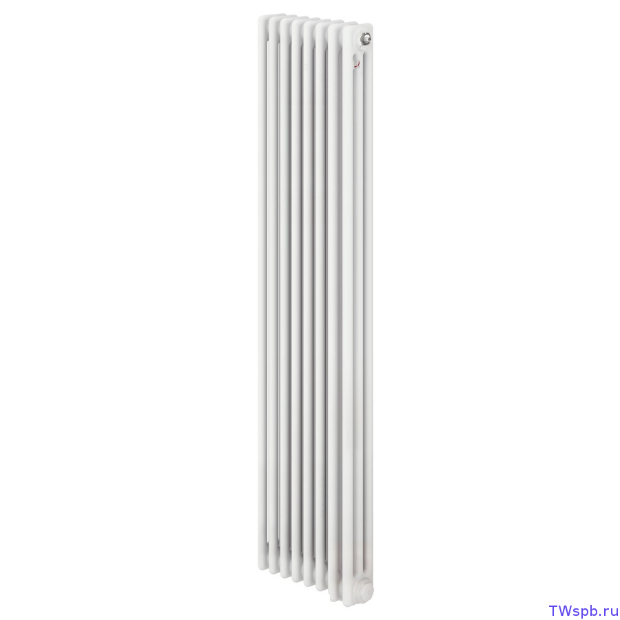 Стальной трубчатый радиатор Zehnder Charleston 3180/08 №1270/№7610 3/4"; RAL 9016