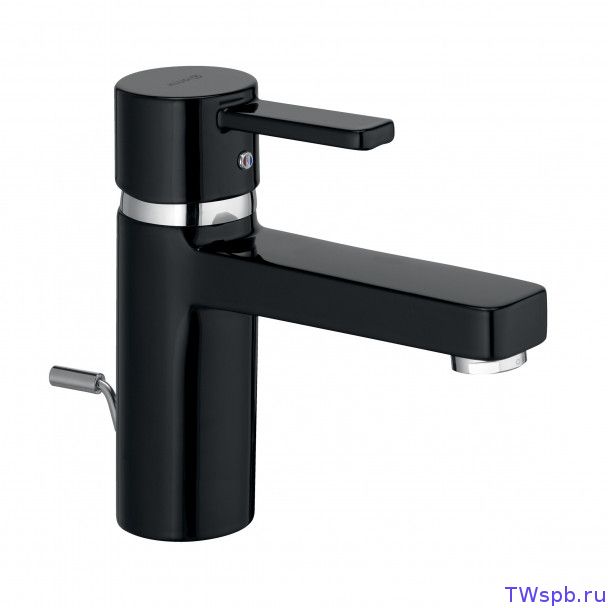 Чёрный смеситель для раковины, Kludi ZENTA 382608675