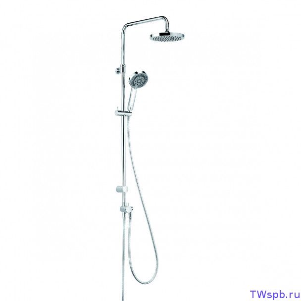 Душевой комплект с верхним душем, Kludi A-QA 6609105-00
