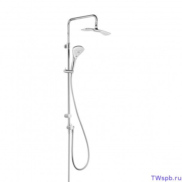Душевой комплект с верхним душем, Kludi FIZZ 6709105-00
