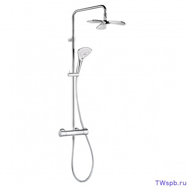 Душевая стойка с термостатом, Kludi FIZZ 6709605-00