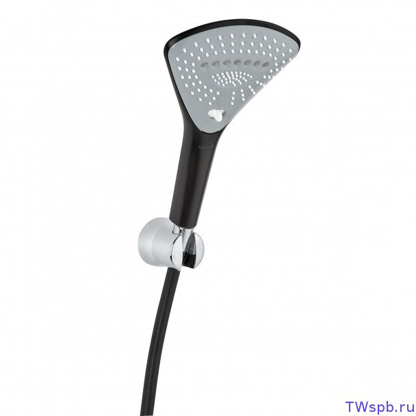 Чёрный душевой гарнитур Kludi FIZZ 6775087-00