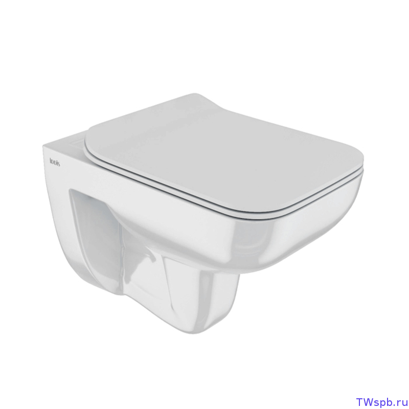 Подвесной унитаз с микролифтом, IDDIS Vibe VIBRDSEi25