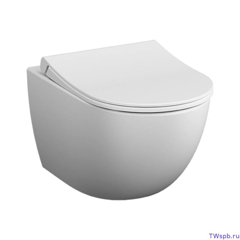 Подвесной унитаз без ободка, VitrA Sento