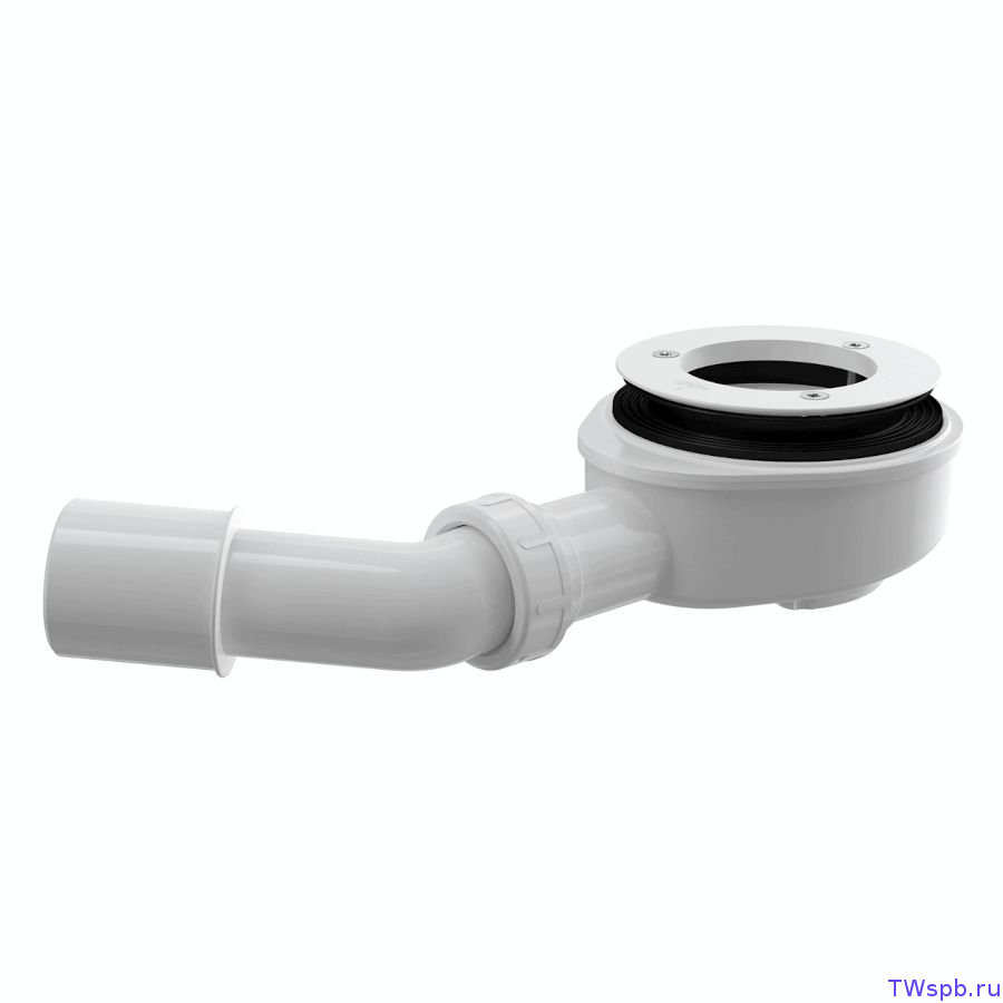 Низкий сифон для душа, Alcaplast A491