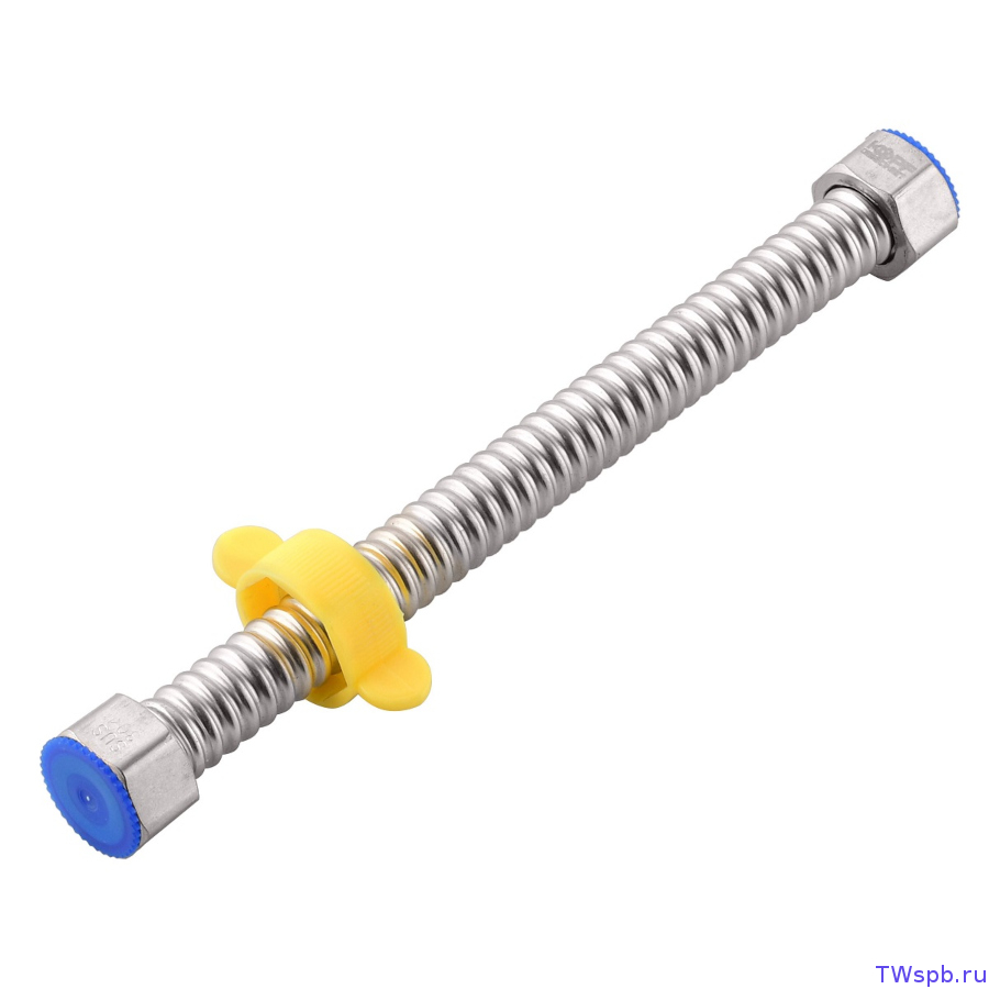 Сильфонная подводка, гайка-гайка G1/2, 20 см, Kopfgescheit KR-A304.30
