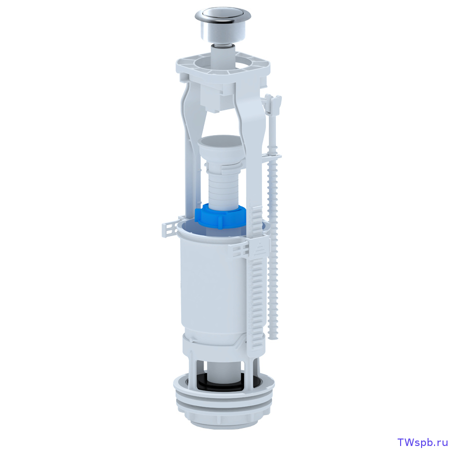 WC7030M Сливной механизм для унитаза (металлизированная кнопка)