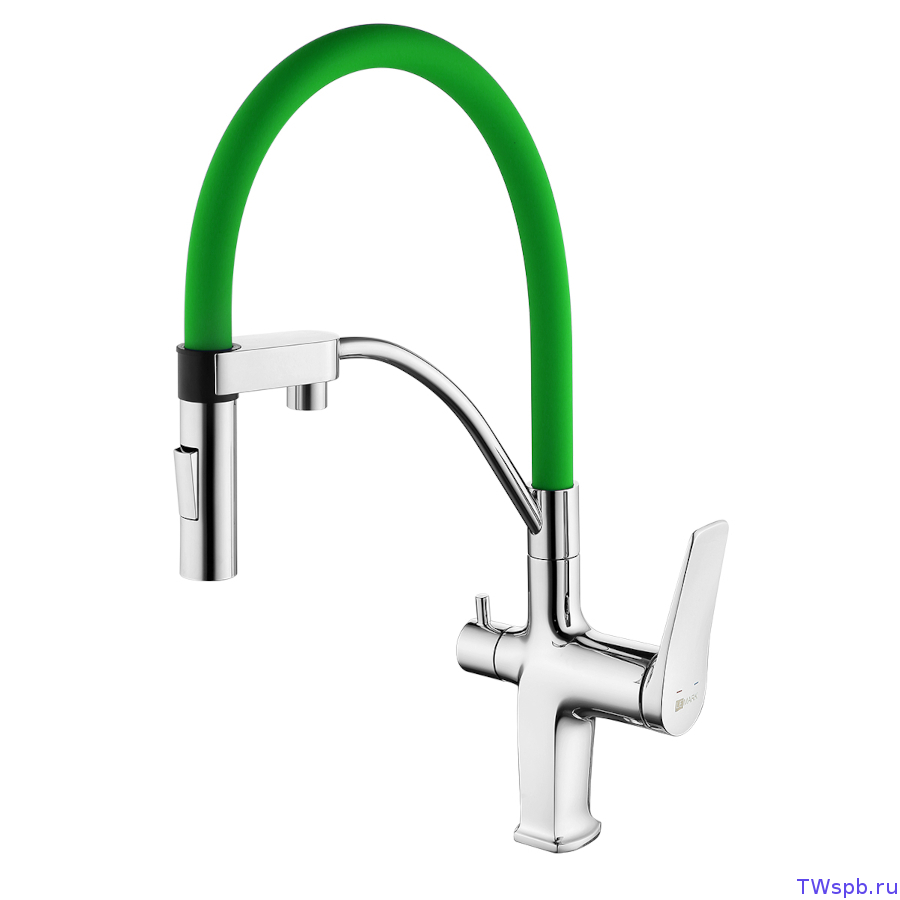 LM3074C-Green Кухонный смеситель с подключением к фильтру