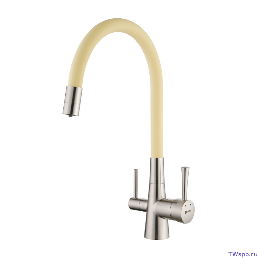LM3075BN-Beige Кухонный смеситель с подключением к фильтру, бежевый