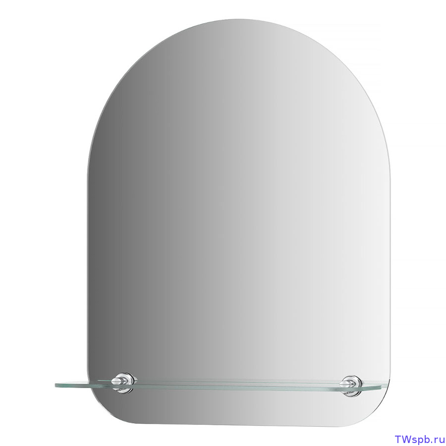 Настенное зеркало EVOFORM Optima с полочкой, 40х50 см, BY 0507