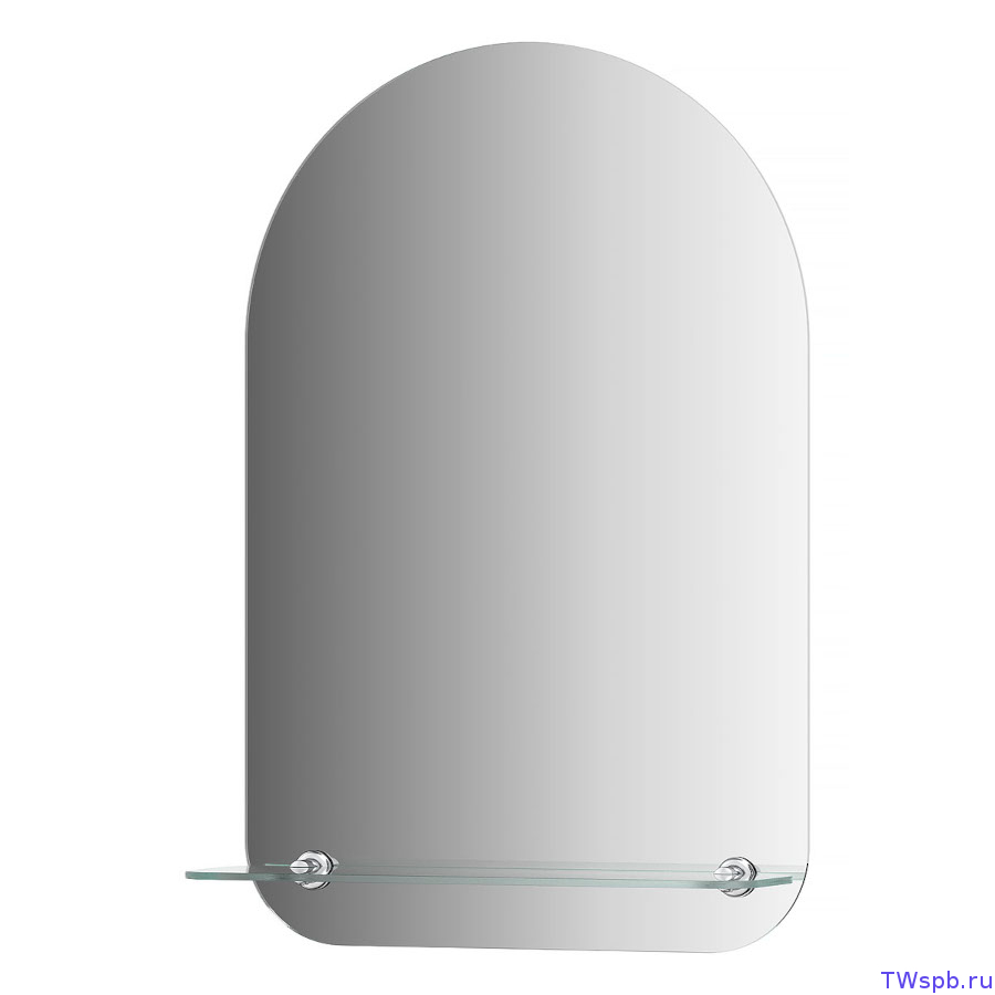 Настенное зеркало EVOFORM Optima с полочкой, 40х60 см, BY 0508