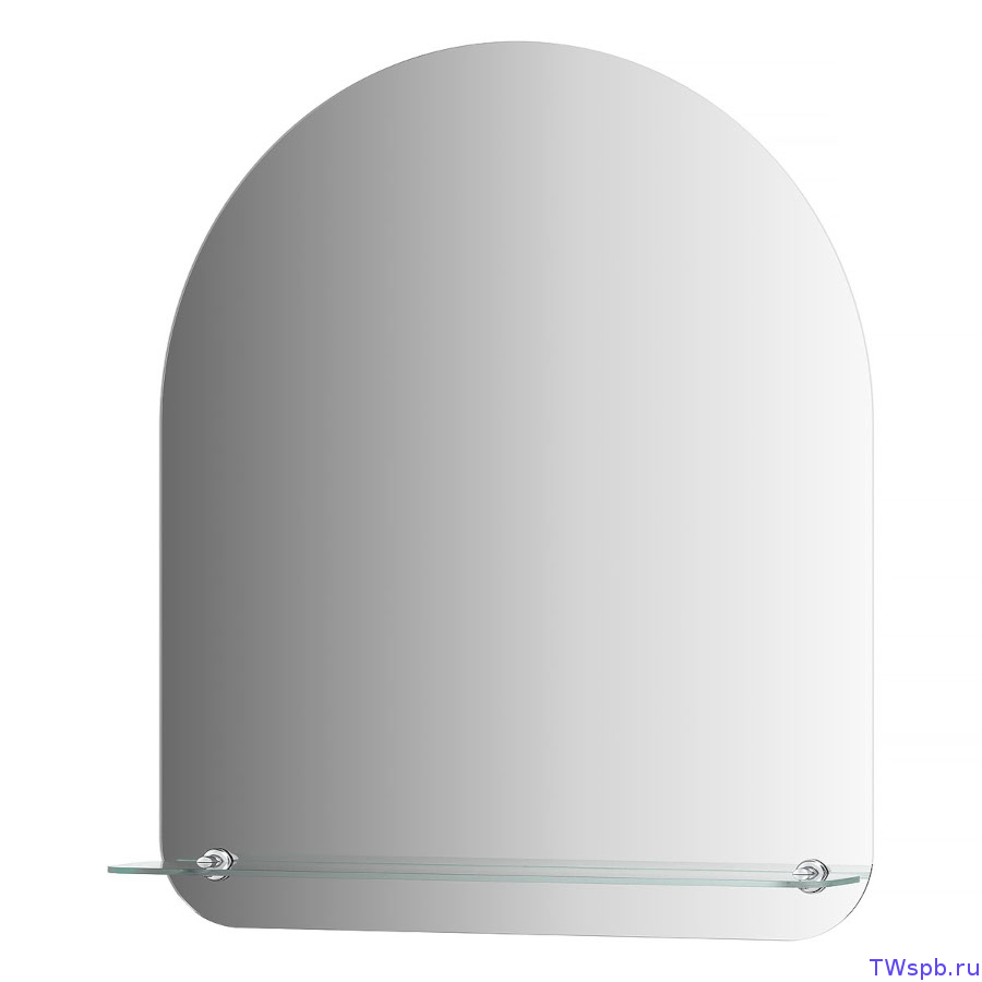 Настенное зеркало EVOFORM Optima с полочкой, 60х70 см, BY 0512