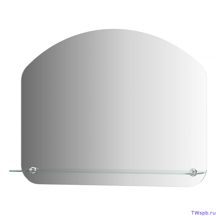Настенное зеркало EVOFORM Optima с полочкой, 70х55 см, BY 0518