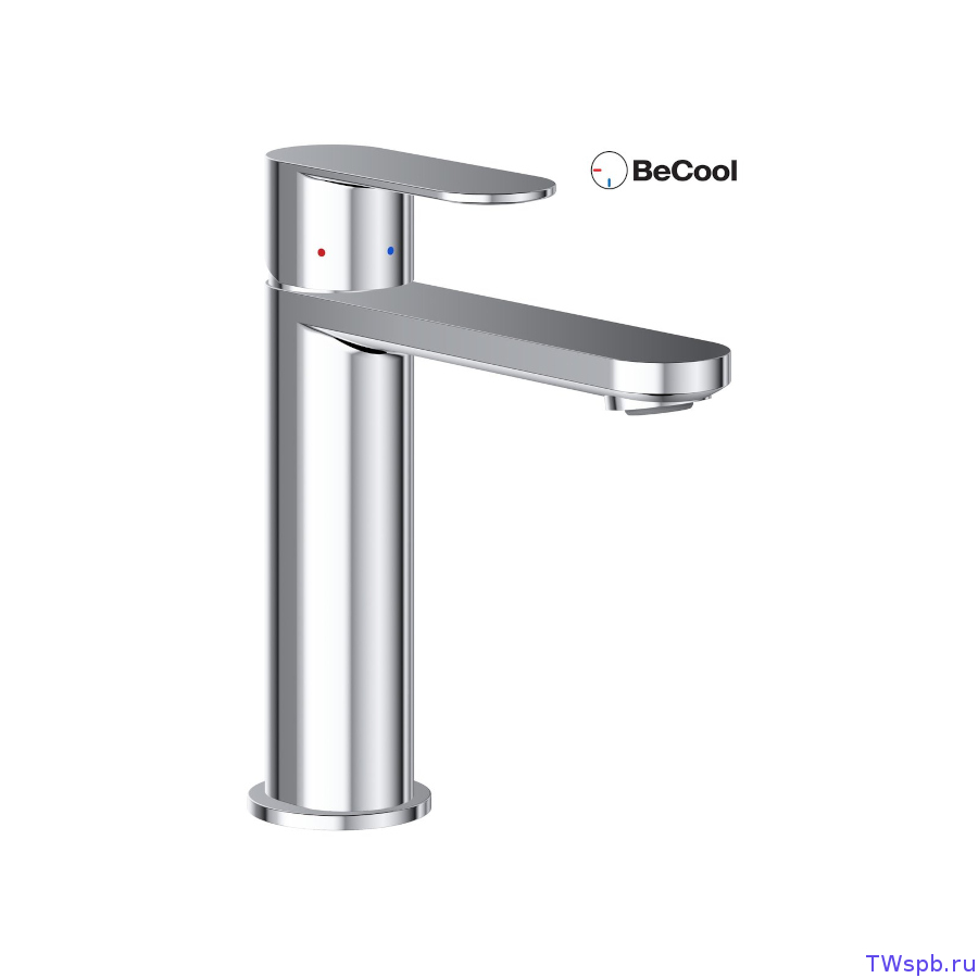 X070448 Смеситель для умывальника, CR II 014.01CR BeCool