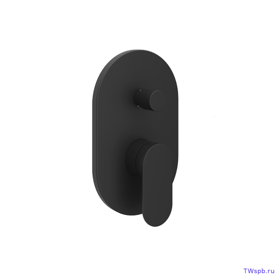 X070466 Чёрный смеситель скрытого монтажа CR II 065.20BL.O2 (нужен R-box X070052)