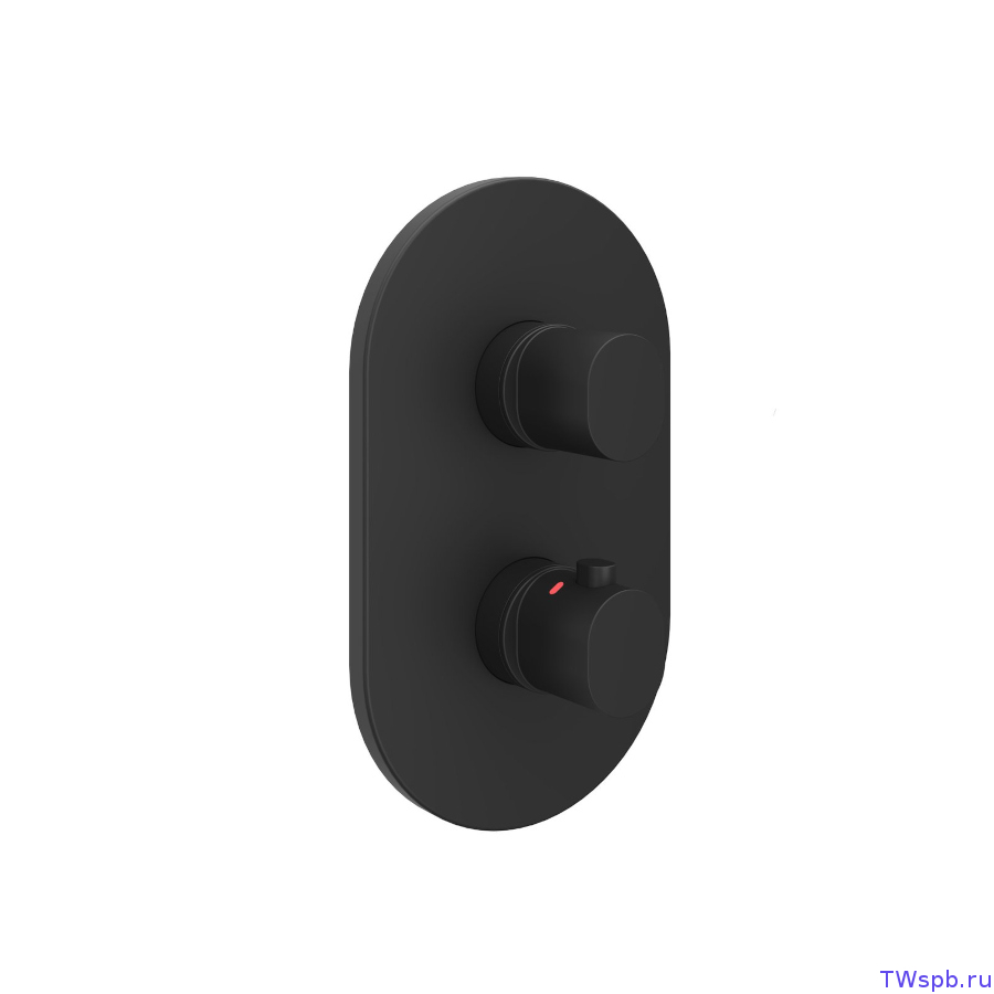 X070469 Чёрный смеситель скрытого монтажа CR II 067.20BL.O3 (нужен R-box X070074)