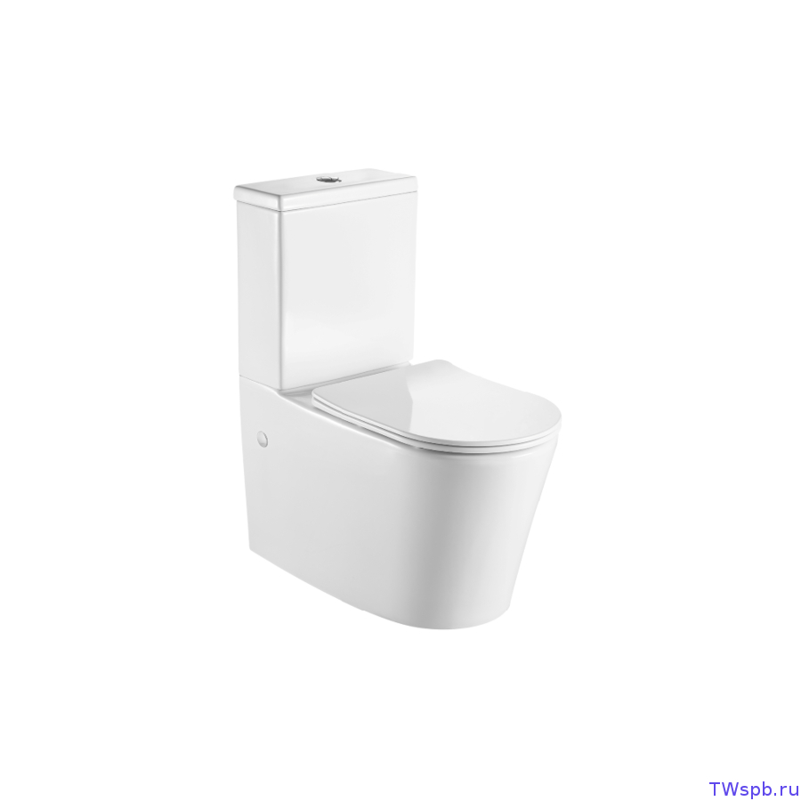 AQ1273S-00 Aquatek Оберон безободковый унитаз, сиденье Soft Close