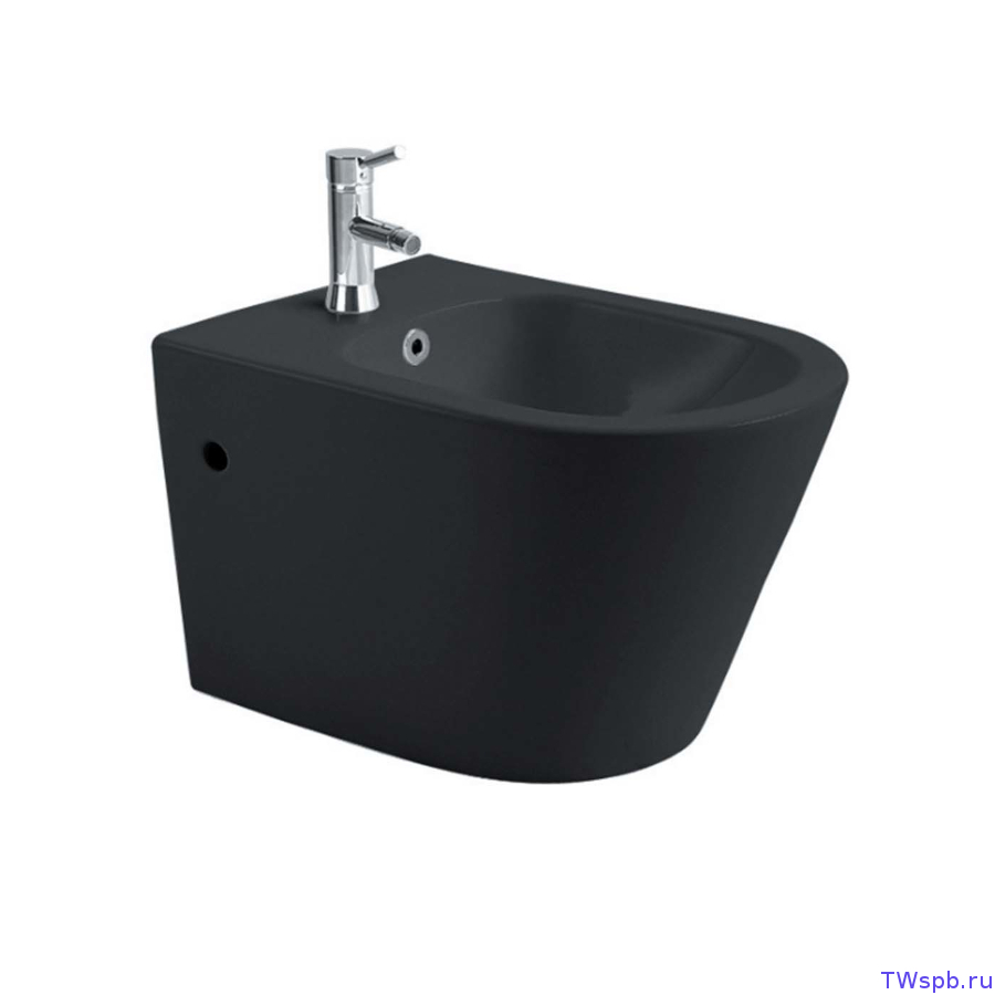 AQ1057-MB Aquatek Вега биде подвесное чёрное матовое
