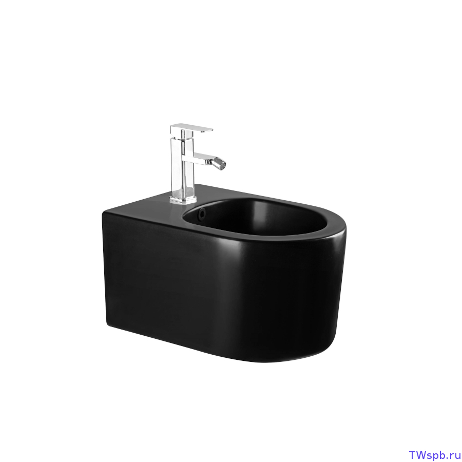 AQ1004-MB Aquatek Мия биде подвесное чёрное матовое