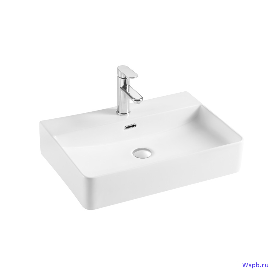 AQ3241-00 раковина накладная белая