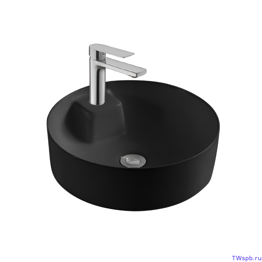 AQ5212-MB Aquatek Европа раковина накладная черная матовая