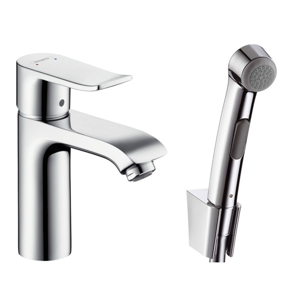 Hansgrohe Metris 31285000 смеситель с гигиеническим душем
