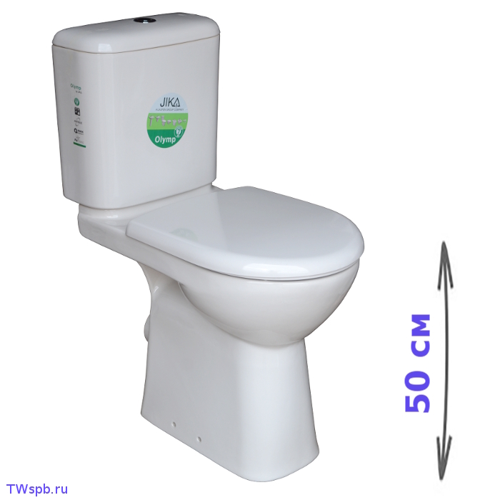 Высокий унитаз для инвалидов Jika Deep (Olymp) 8236160000001 (8.2361.6.000.000.1)