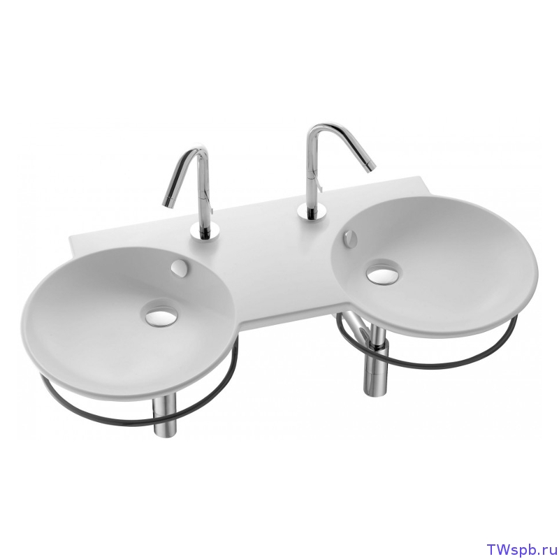 Двойная раковина 100х46 см Jacob Delafon Spherik E4502-00