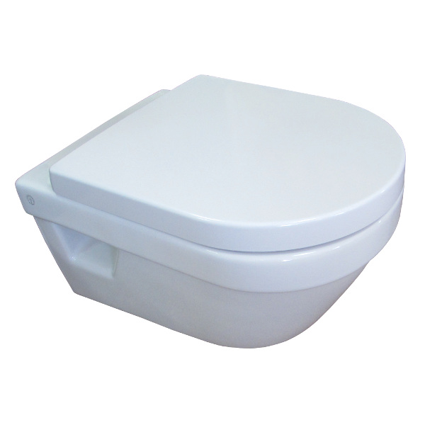 Подвесной безободковый унитаз Gustavsberg Hygienic Flush 5G84HR01