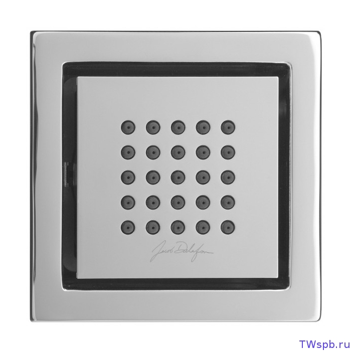 Квадратная душевая форсунка 94х94 мм Jacob Delafon Watertile E3878-CP