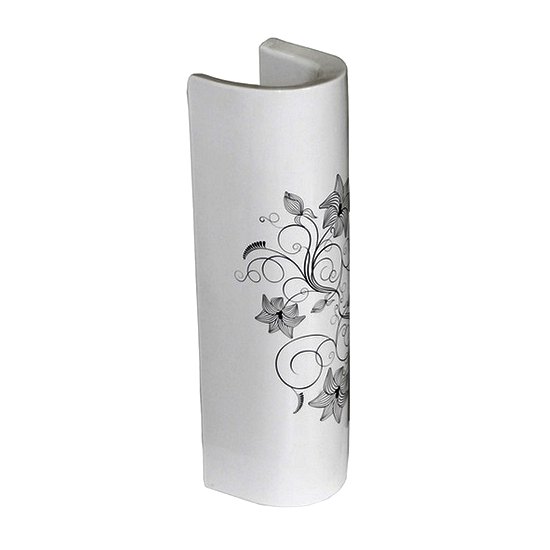 Пьедестал с рисунком Sanita Luxe Art Flora ARTSLPD10