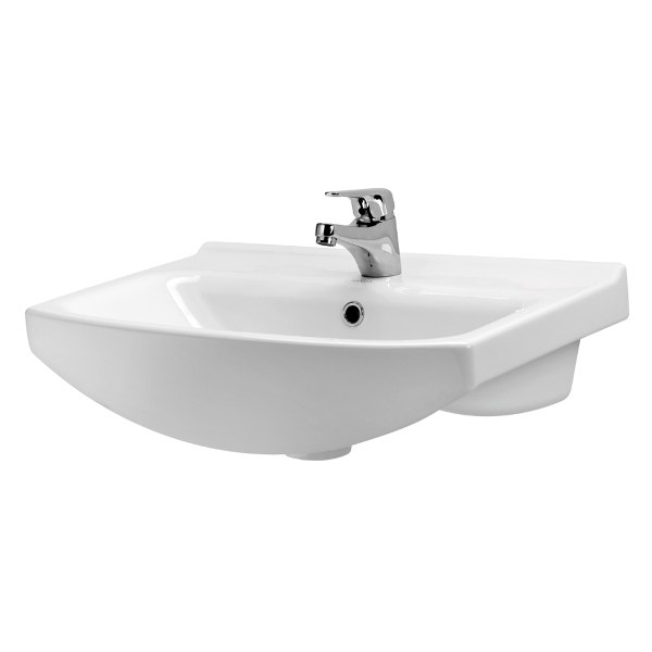 Раковина 50х36 см на тумбу, Cersanit Cersania S-UM-CE50/1-w