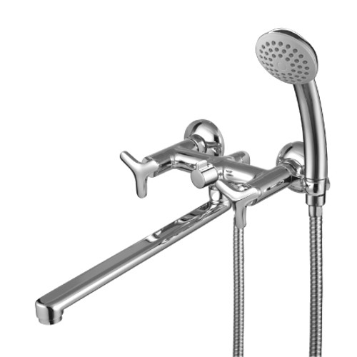 Lemark LM1951C Смеситель двухзахватный для ванны и душа