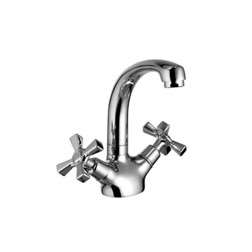 Lemark Benefit Lemark LM2507C Смеситель для раковины, ручки "Крест"