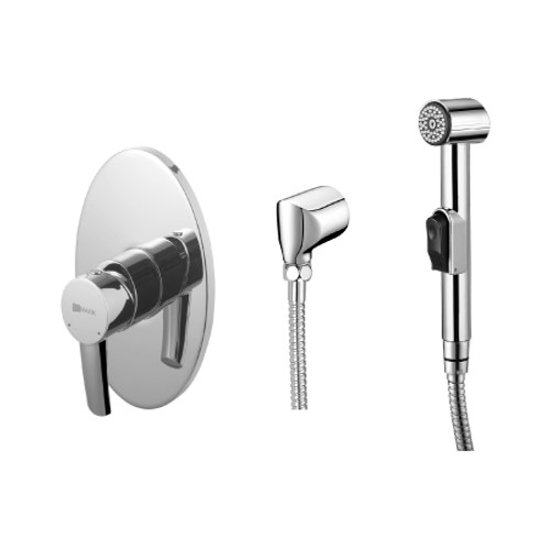 Смеситель скрытого монтажа с гигиеническим душем, Lemark LM3219C