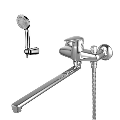 Lemark Pramen Lemark LM3317C Смеситель для ванны с длинным поворачивающимся изливом
