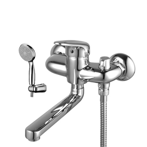 Смеситель Lemark LM4114C для ванны, с душевой лейкой