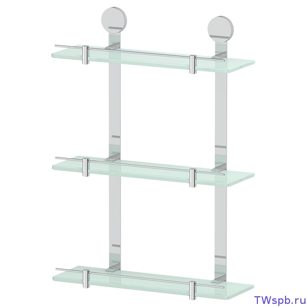 Artwelle HAR038 Полка стеклянная тройная, 40 см