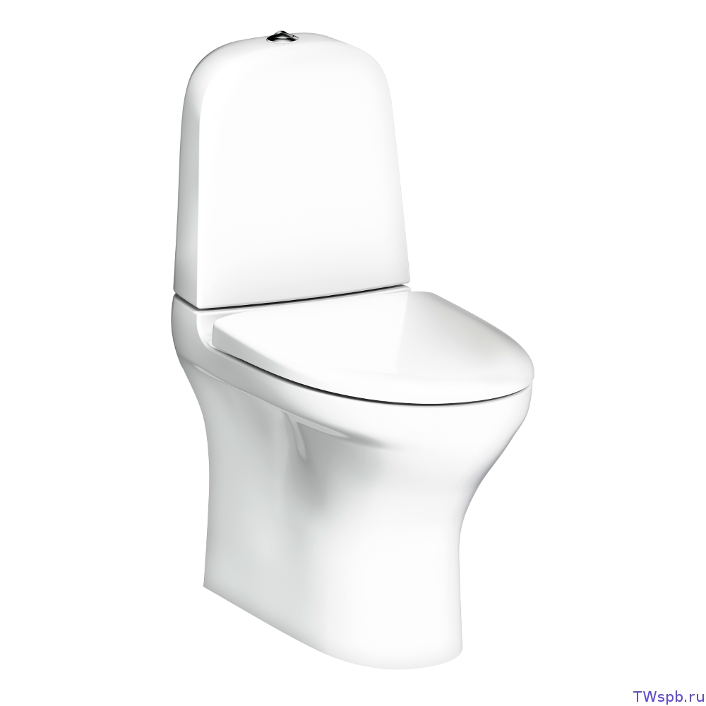 Gustavsberg Estetic 8300 Безободковый унитаз с микролифтом